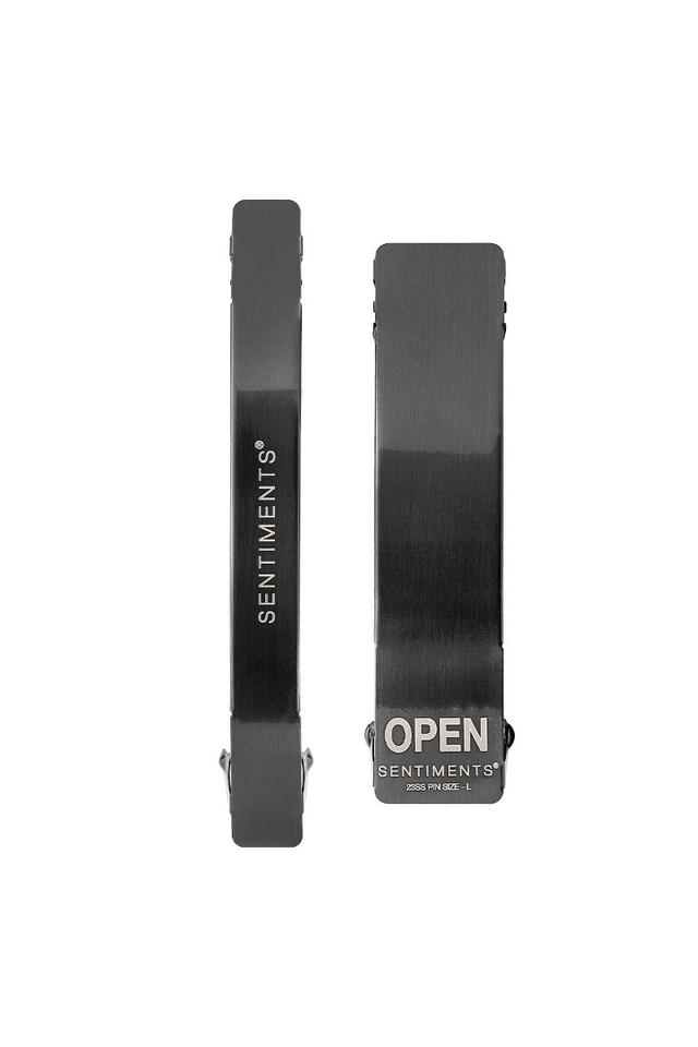 NO.372 [BLACK] HAIR OPEN PIN 2SET