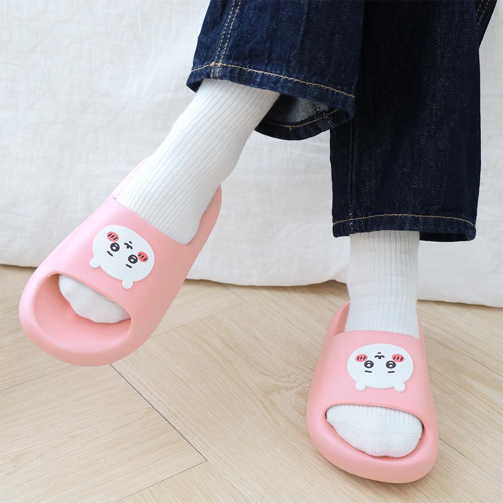 먼작귀 치이카와 EVA 거실화 푹신한 층간소음 캐릭터 커플실내화 사무실 거실 실내 임산부 구름슬리퍼 240~270mm