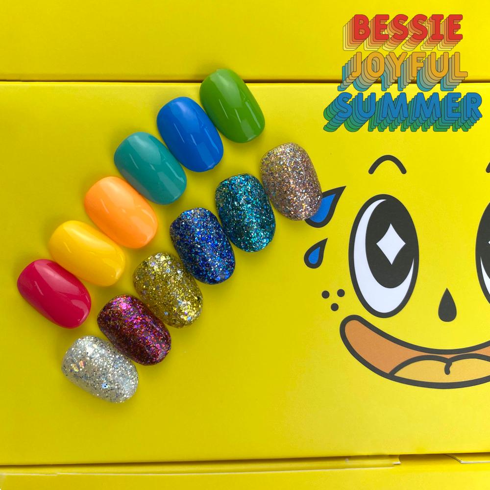 베씨 젤네일 조이풀썸머 컬러젤 글리터젤 12종 SET