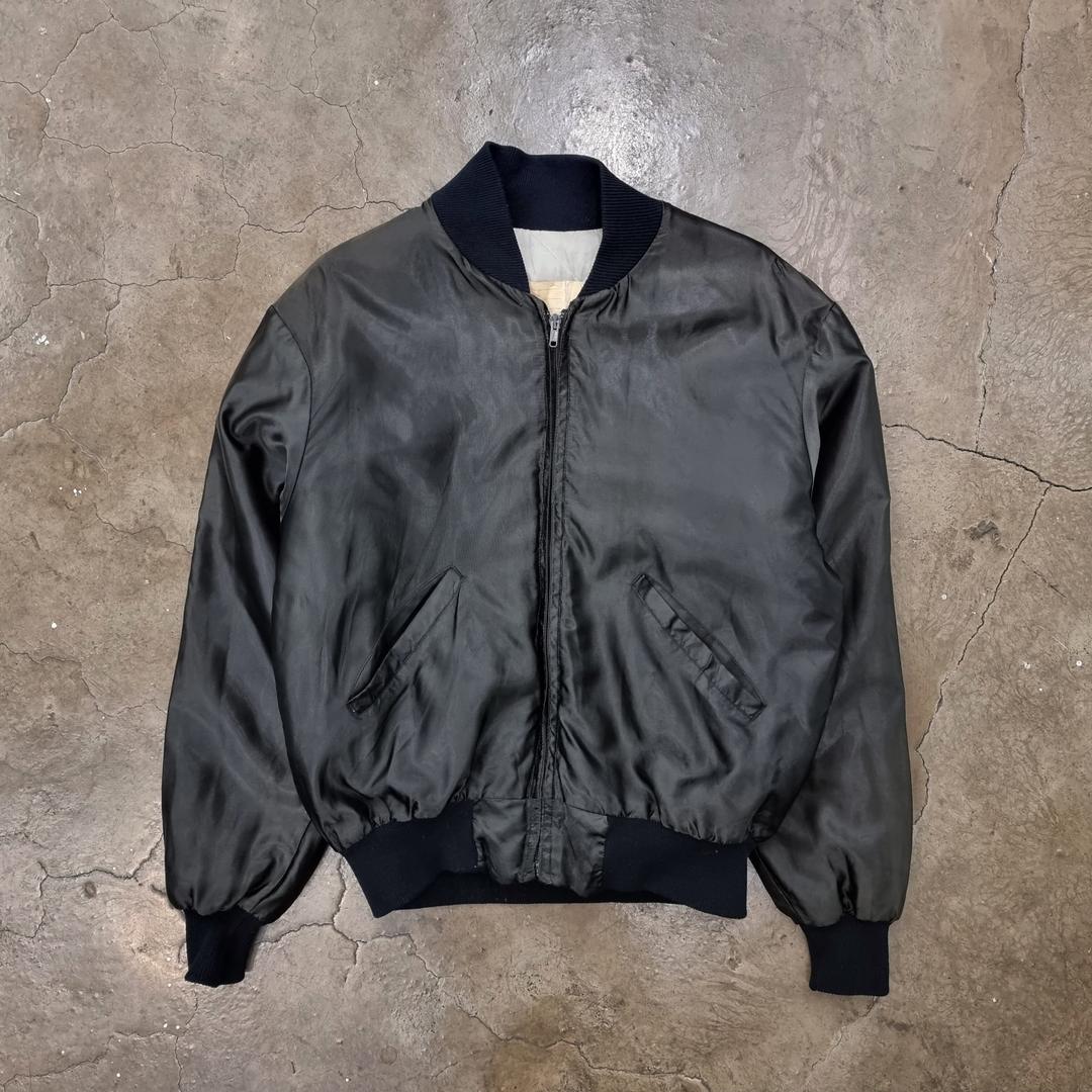 1980's Delong Satin Bomber Jacket