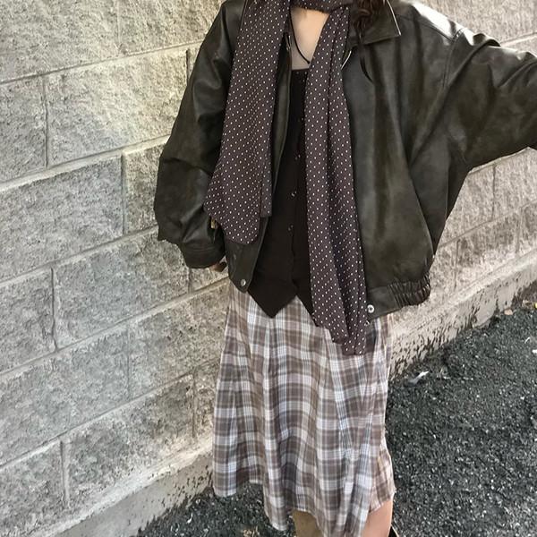 메어 레더 자켓 ( mare leather jacket )