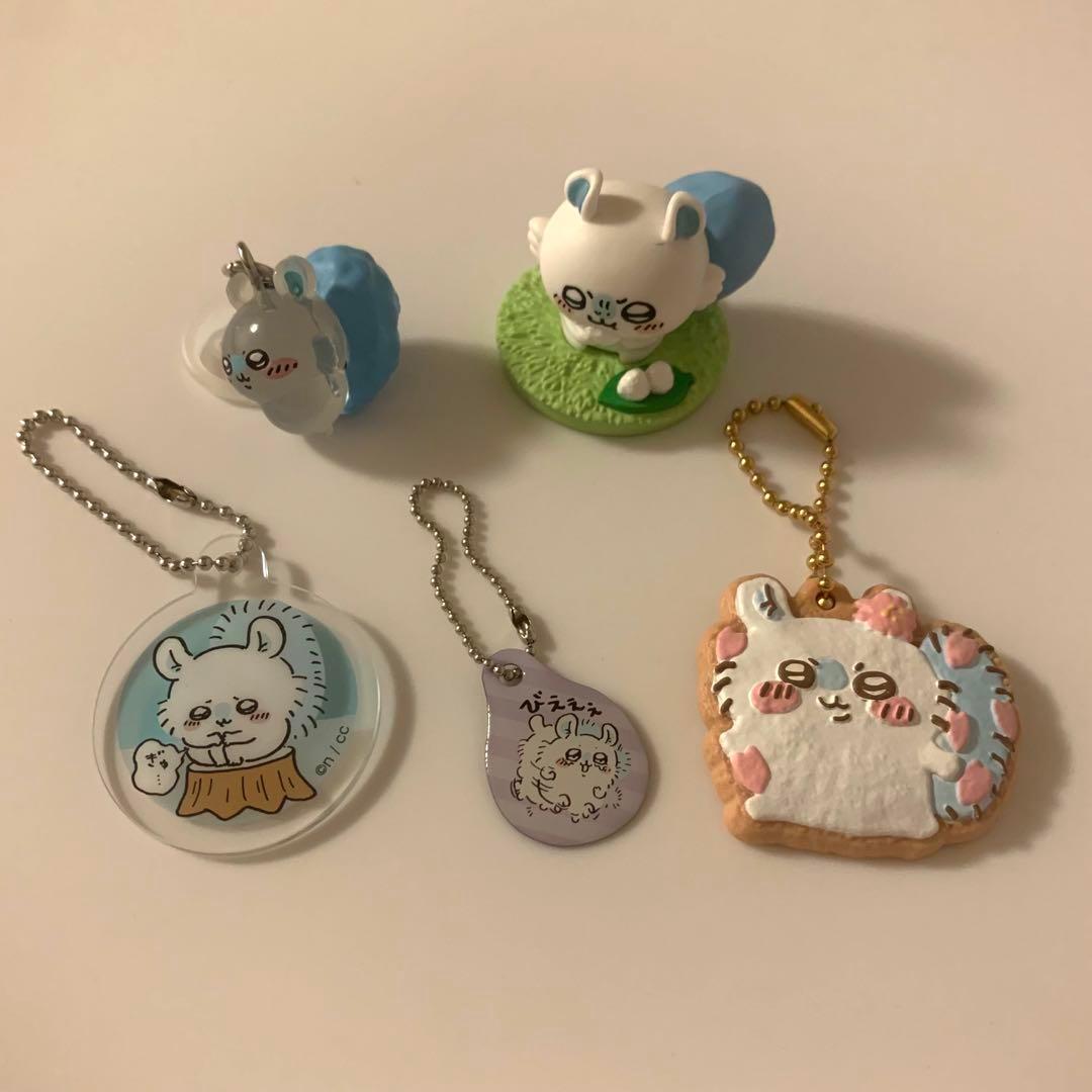 ちいかわ モモンガ ガチャガチャ キーホルダー おまけ付きセット