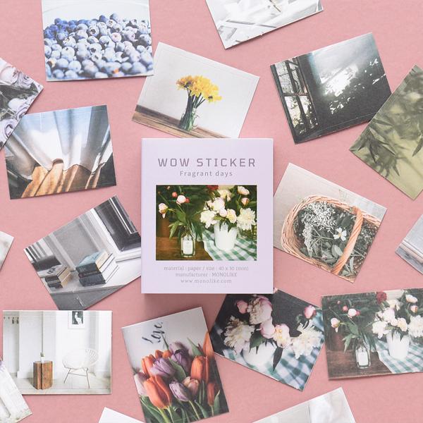 와우 스티커 프레그런트 데이즈