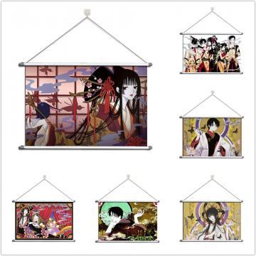 Kimihiro xxxHOLiC Ichihara Poster Yuuko Watanuki Alloy Scroll Wall Fabric