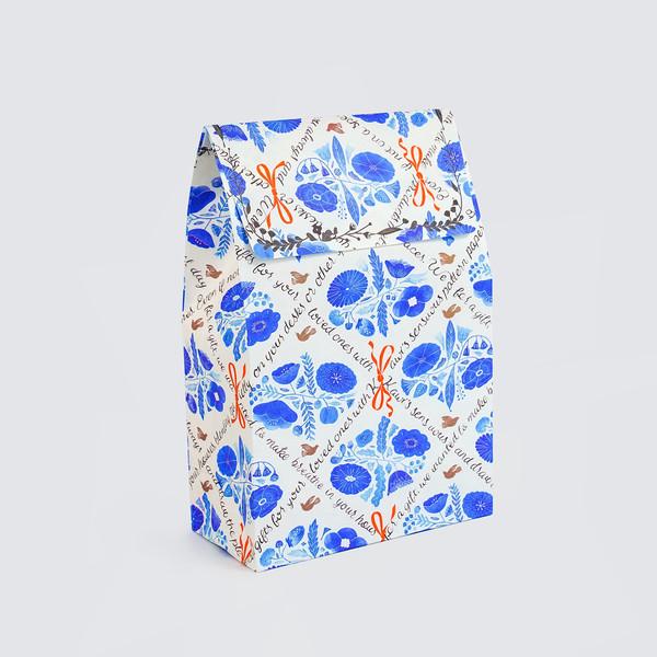 Block bottom bag : See me