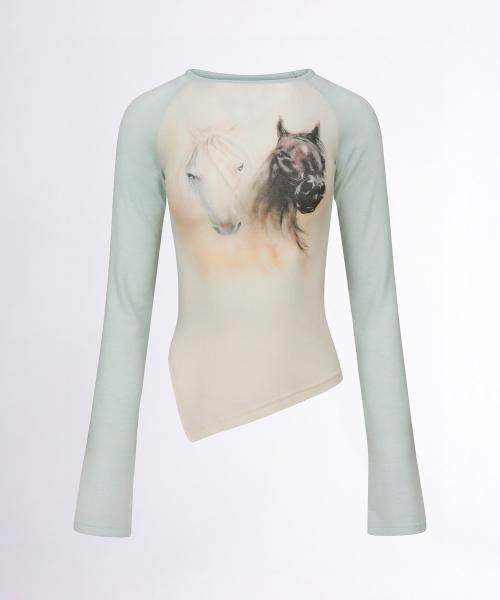 스컬프터(SCULPTOR)  Howdy Raglan Tee Cream - 사이즈 & 후기 | 무신사