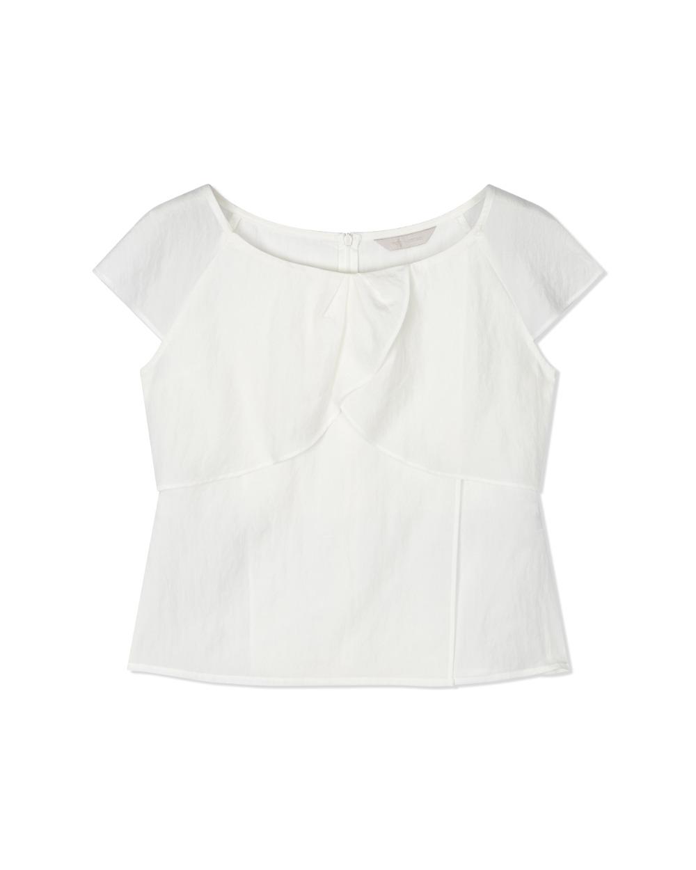 FRONT WRAP BLOUSE (3color, 2size)