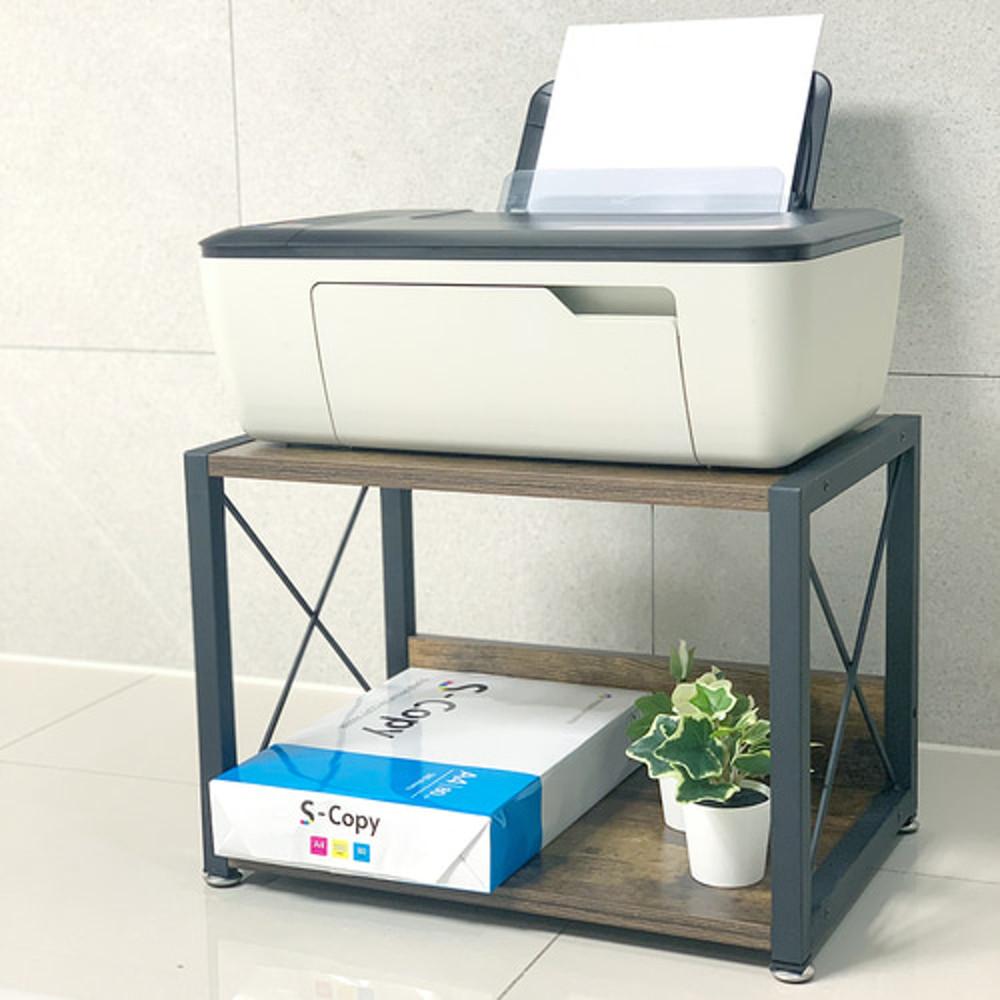원목 프린터 선반 책상 복합기 받침대