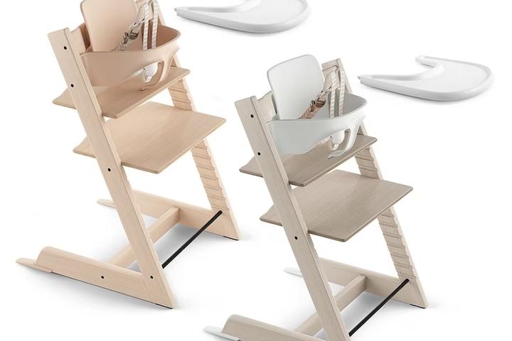 트립트랩 하이체어+베이비세트+트레이 아기 이유식의자 유아 식탁의자