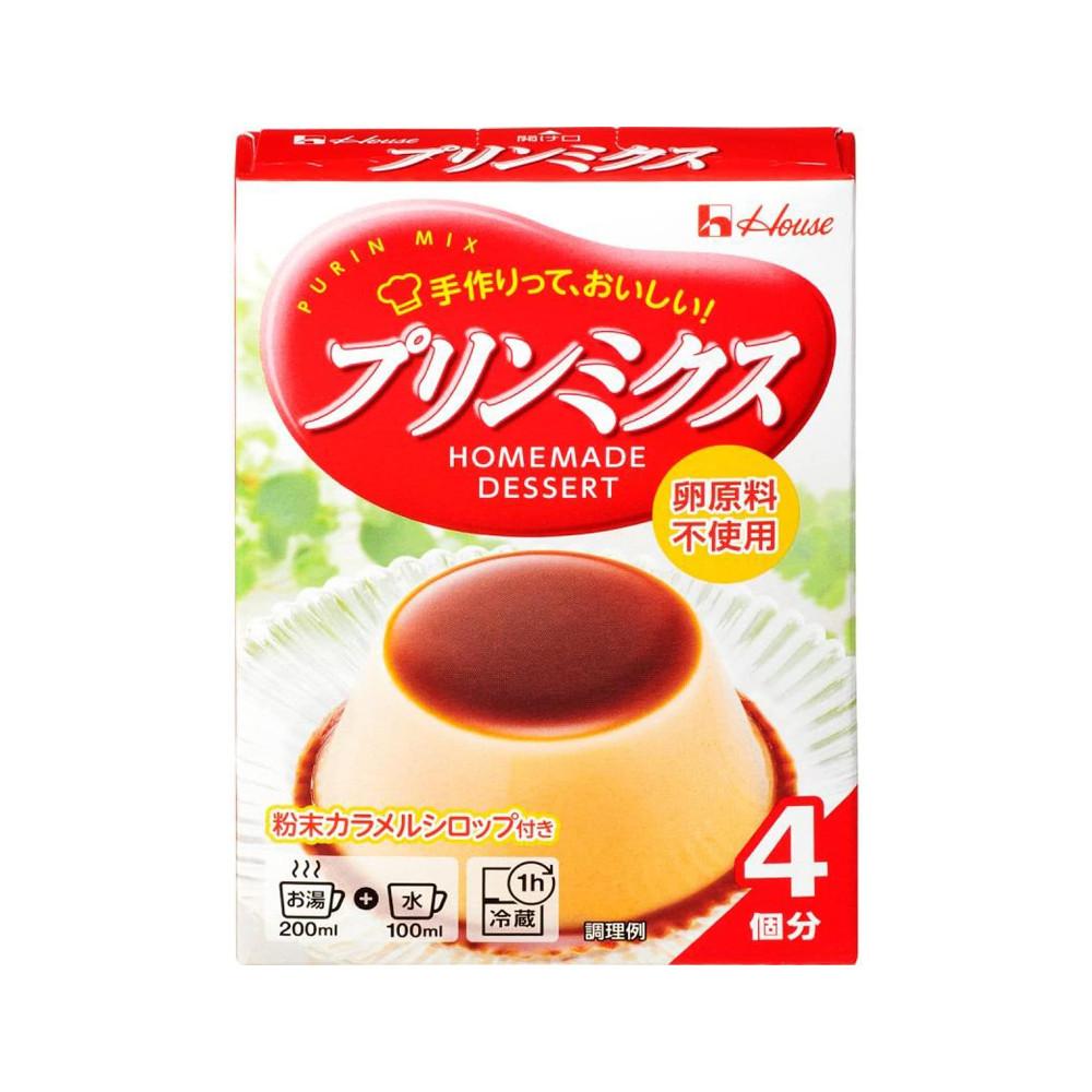일본 푸딩 가루 하우스 푸딩 믹스 77g [원산지:일본]