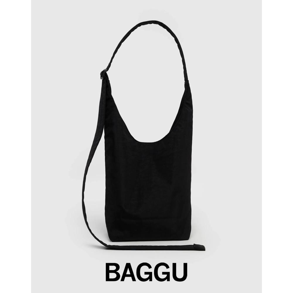 [BAGGU] Small Nylon Sling 바쿠 나일론 미니 슬링백 블랙