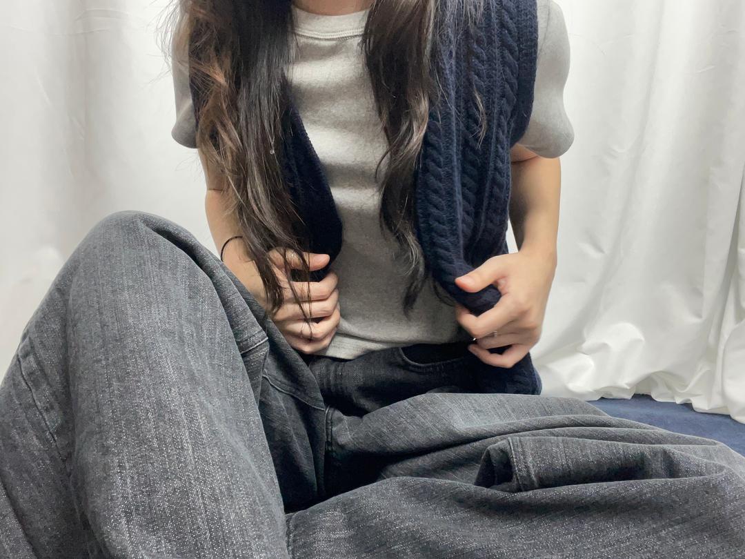 bonnie knit vest (3colors)