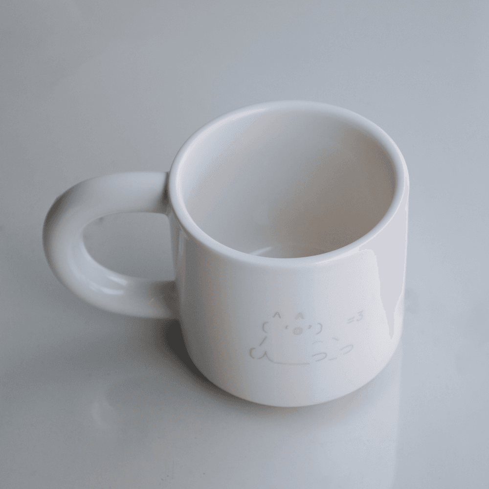 Burping mug cup