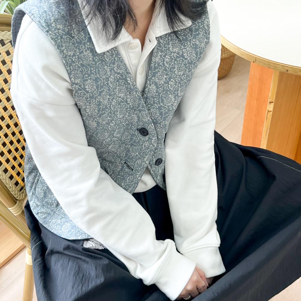 [생활한복조끼] 이레 양면누빔조끼, 3 color