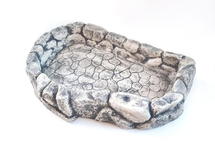 돌수반 소형 실내분수대 수반 수조 어항 물의정원 힐링 인테리어 홈가드닝 베란다 테라스정원