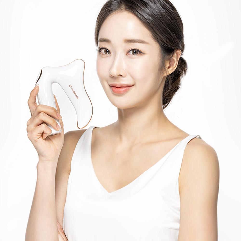 "하루하루 이뻐지는습관" USB 하프 괄사 갈바닉 마사지기