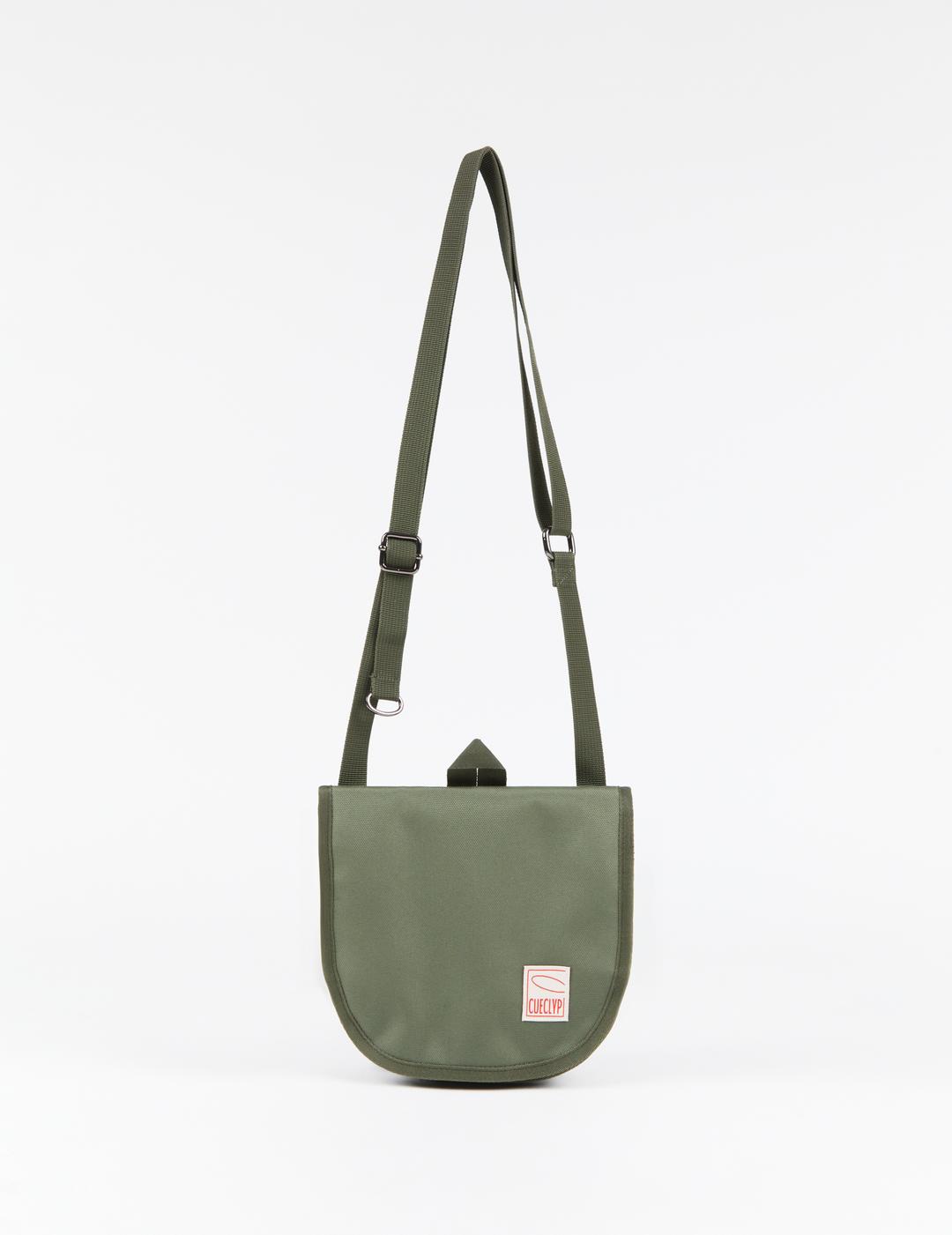 [HOWOE] Tri-pocket Messenger Bag_S Khaki