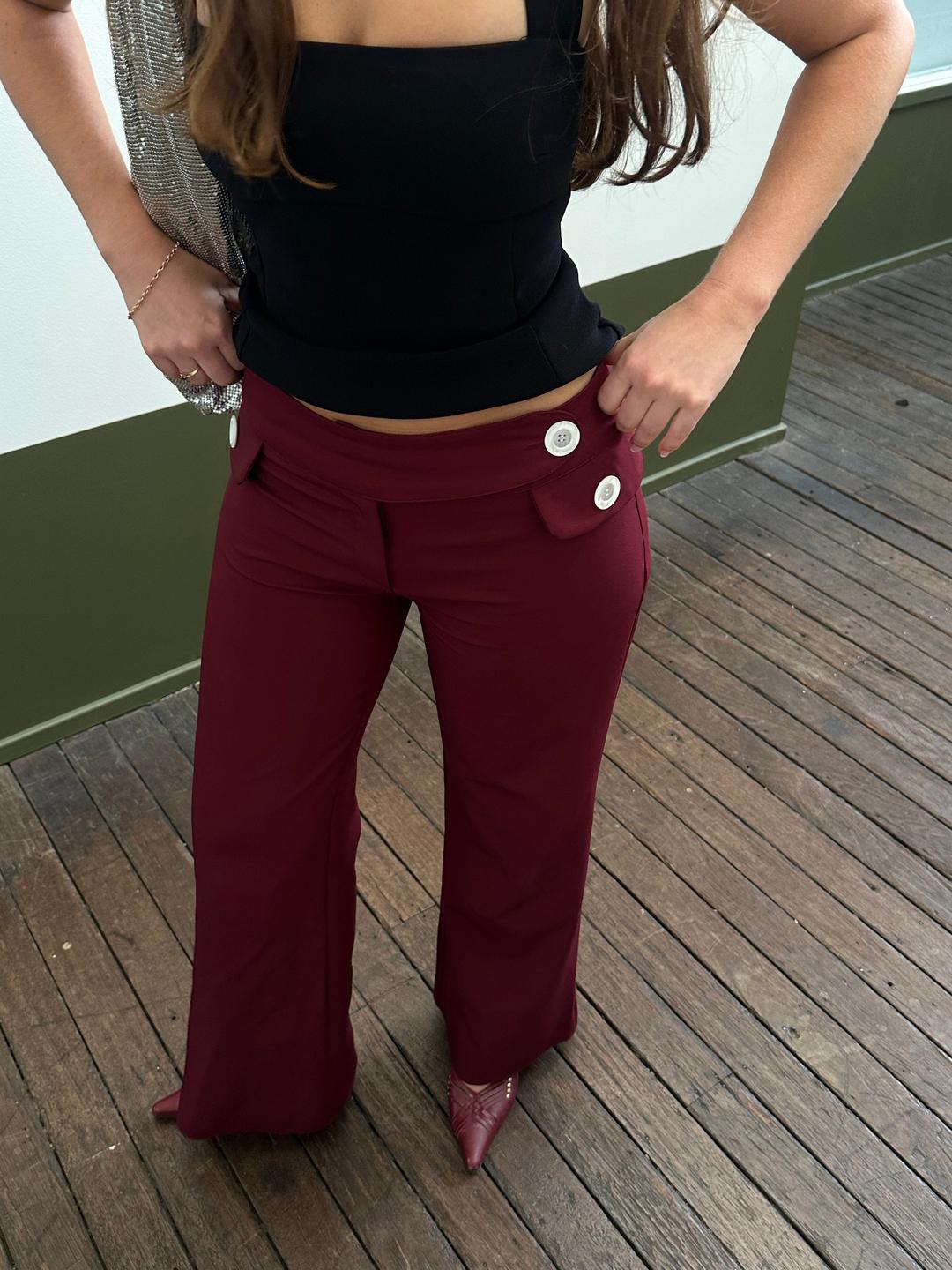 GROOVY PANTS - CHERRY WINE