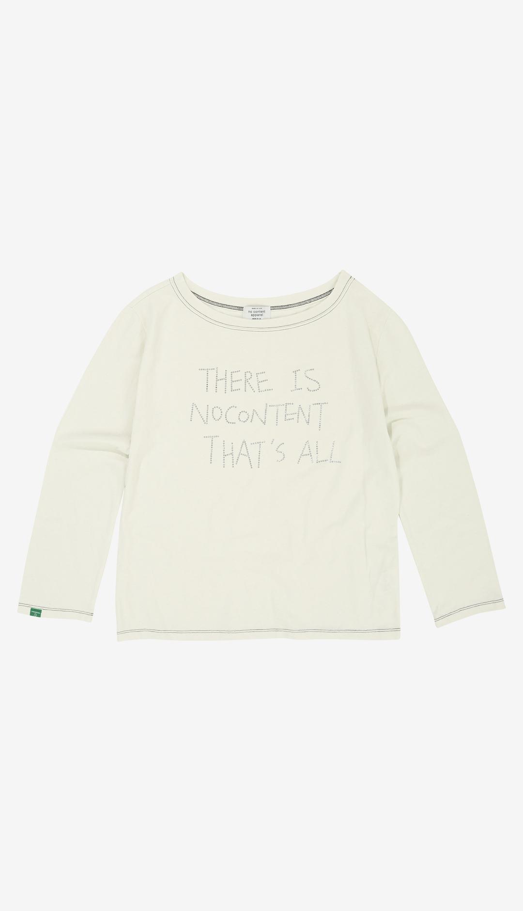 231. Off Shoulder Plain T _ Ivory