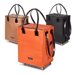 [런칭특가~3/15] 브라이튼 롤데이 이동식 쇼핑 캐리어 롤링 카트 바퀴달린 장바구니 숄더 토트백