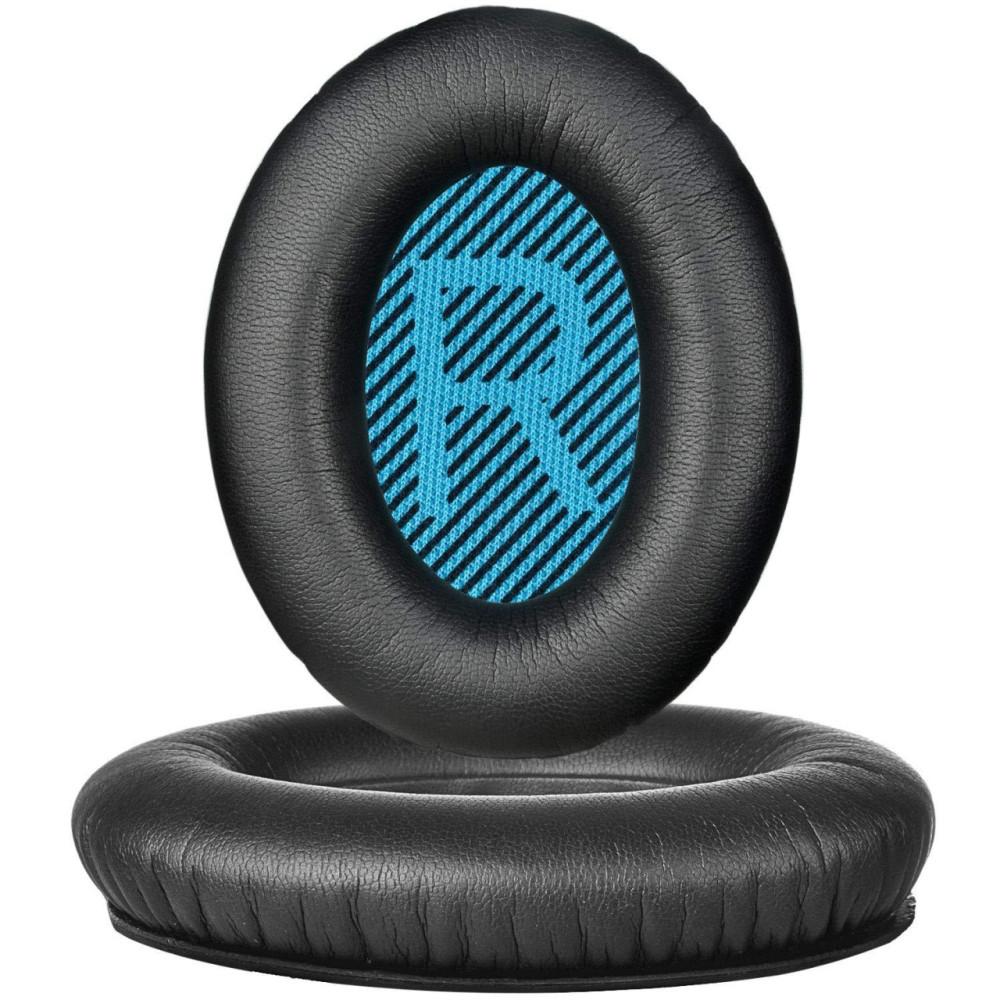보스 헤드폰 QC25 QC35 AE2 QC15 교체 쿠션 커버 블루 이어 패드 1쌍