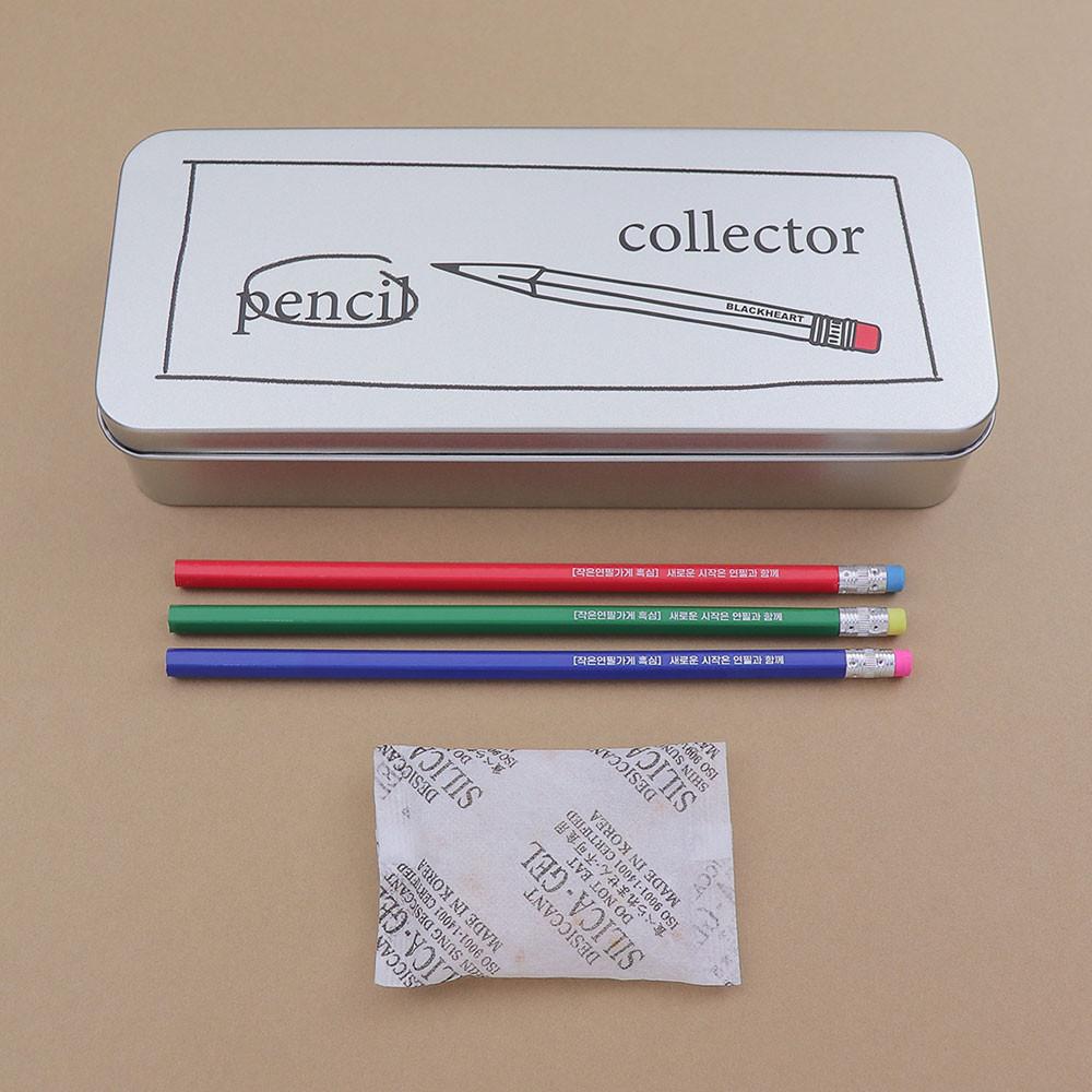 연필 콜렉터 철제 틴케이스 Pencil Collector Tin Case
