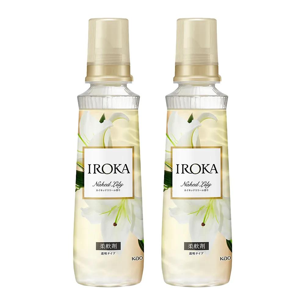 일본 FLAIR IROKA 플레어 이로카 네이키드 릴리 섬유 유연제 570ml 2팩