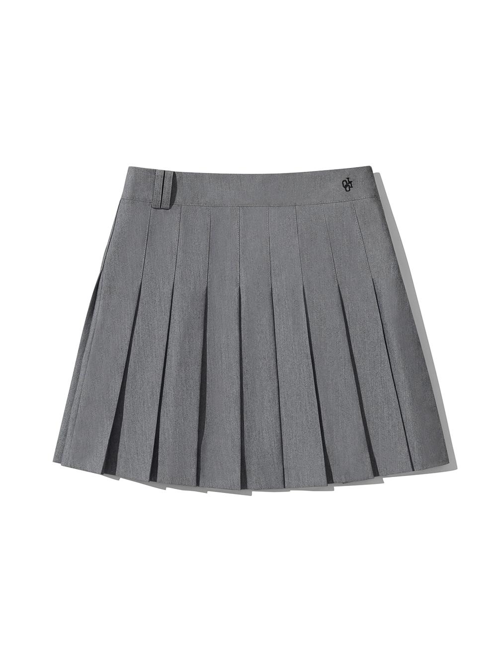 [뉴진스 혜인 착용] BASIC PLEATED MINI SKIRT