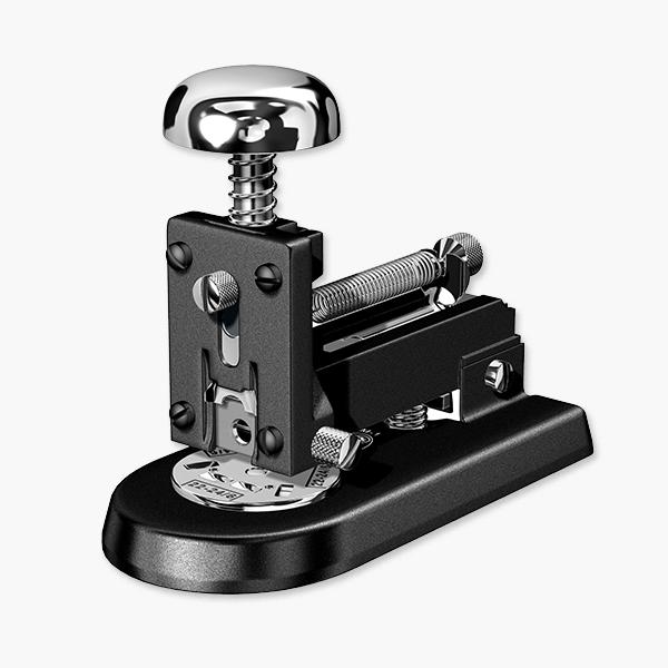 EL CASCO Stapler M-1 Shiny Chrome and Black