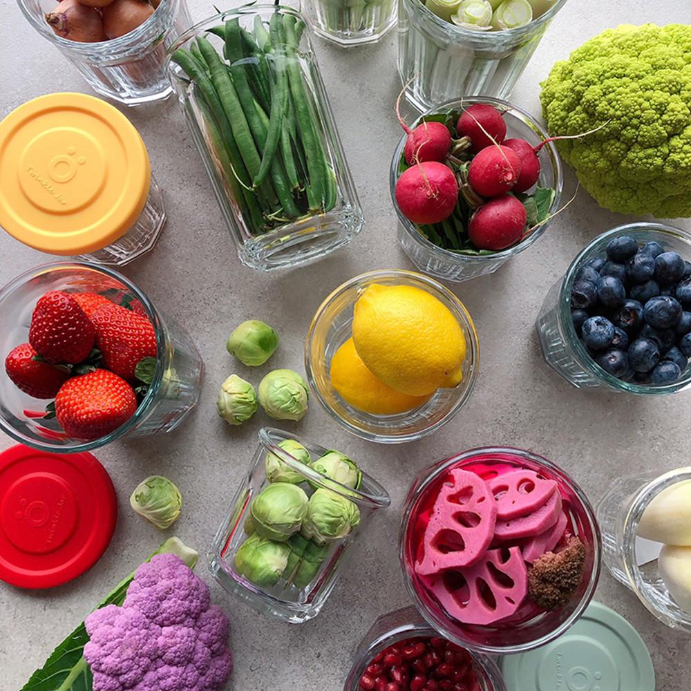 졸리마 트윙클자 밀폐용기 유리병 보관 실리콘