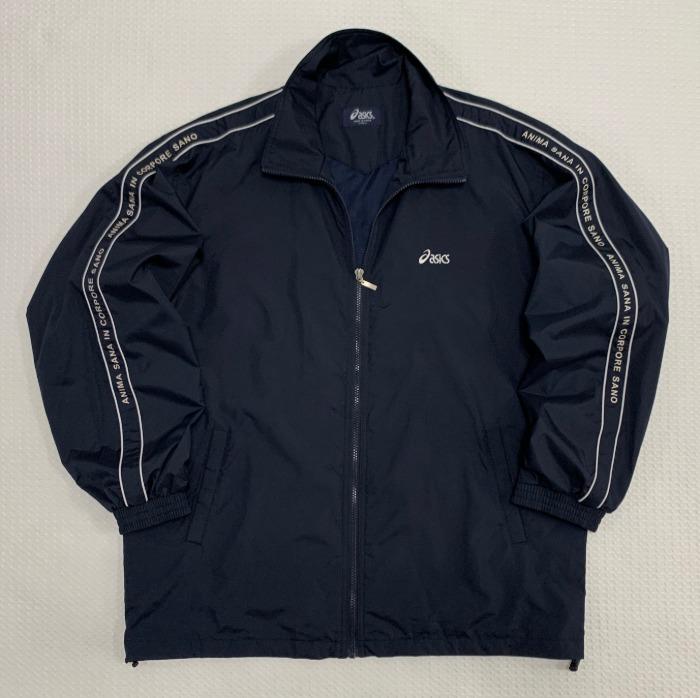 [XXL]아식스 테잎로고 윈드브레이커