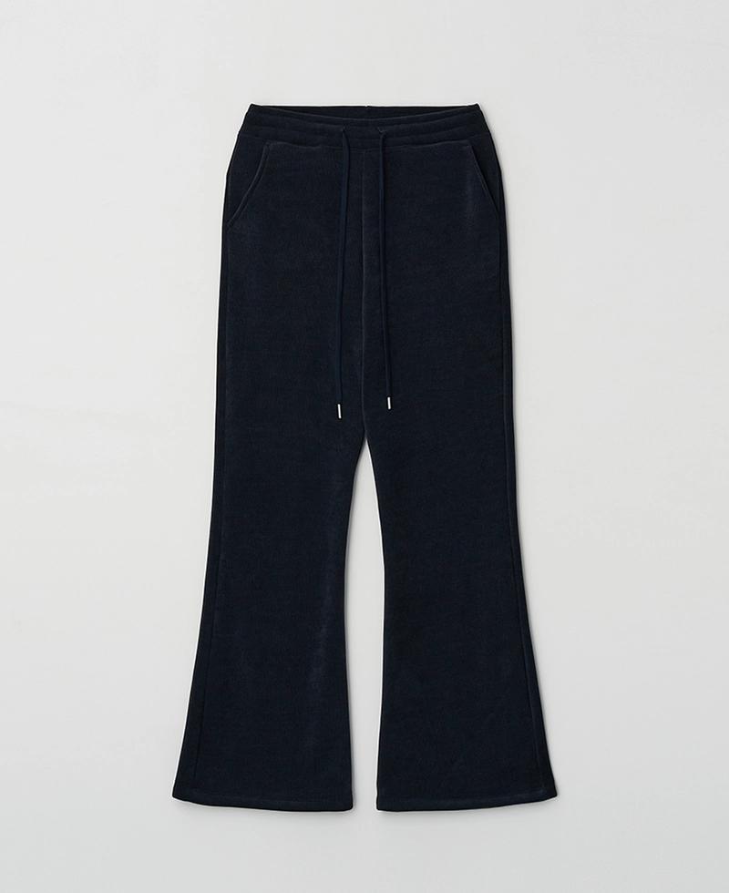 Step around - [3차 리오더]Fleece Lined Bootcut Banding Pants_NAVY
