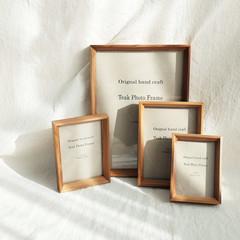 심플 티크 우드 액자 I (사이즈 5종)