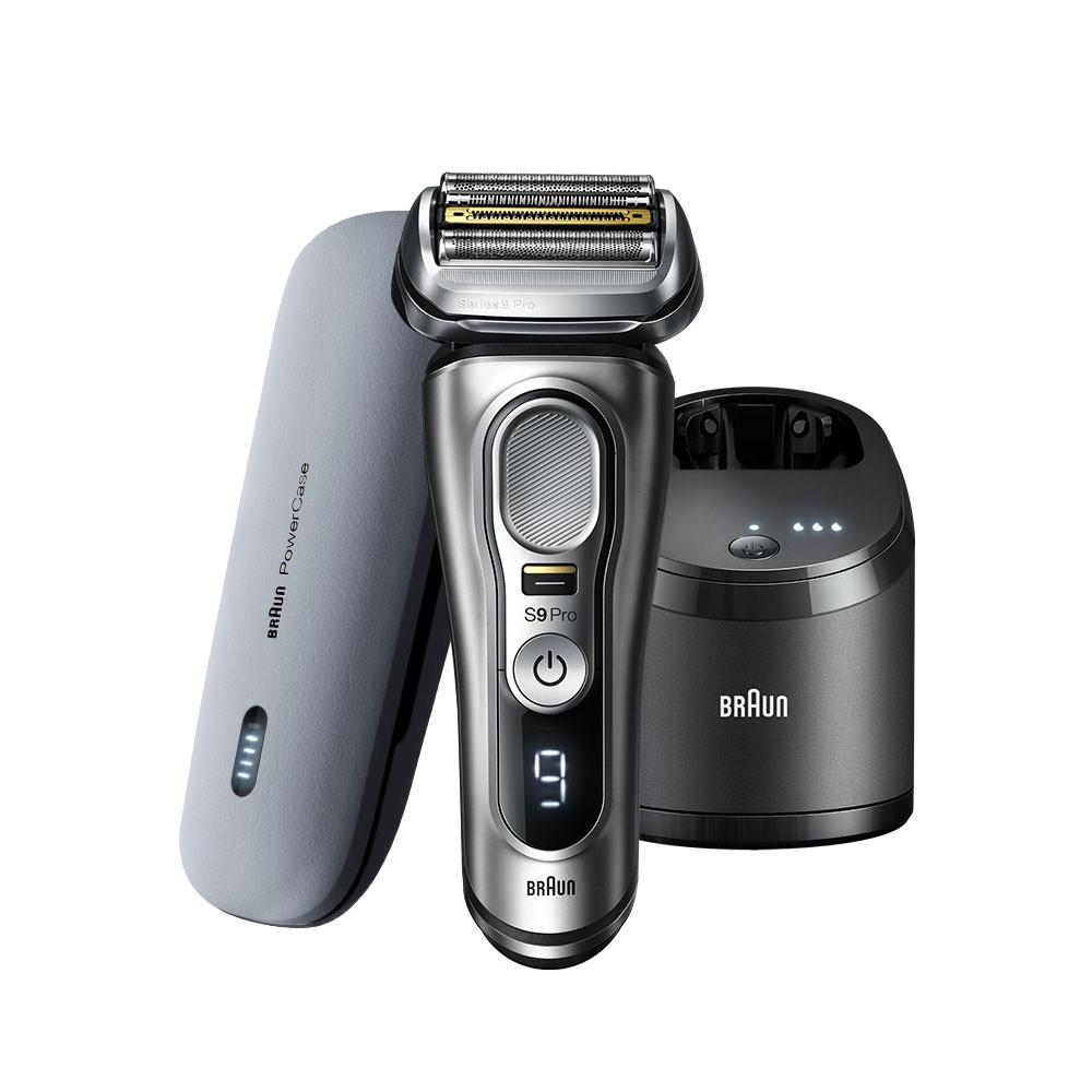 [BRAUN] 브라운 전기면도기 시리즈 9 Pro 세척&충전스테이션+파워케이스(선택)