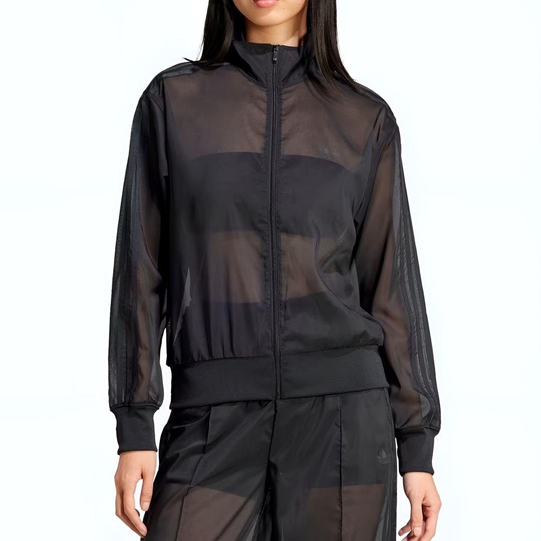 아디다스 시어 시스루 트랙 탑 블랙 JN6130