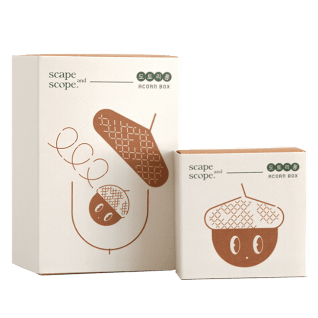 도토리 통 세트