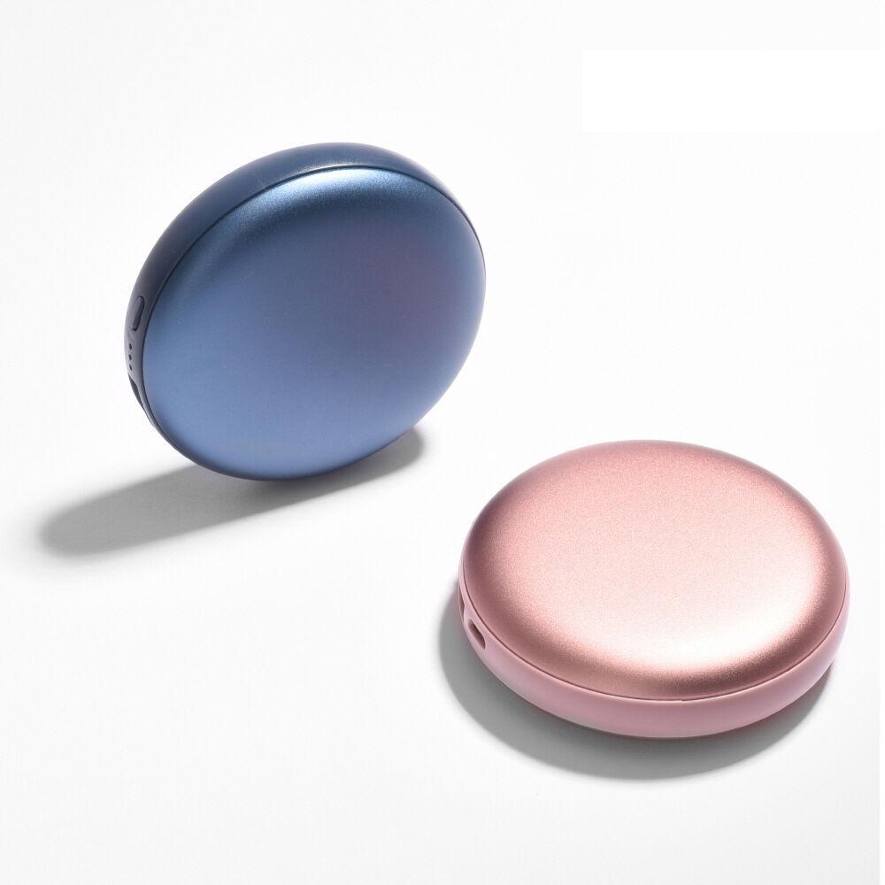 ABC 핫뜨거 원형 휴대용 손난로/보조 배터리 8000mAh