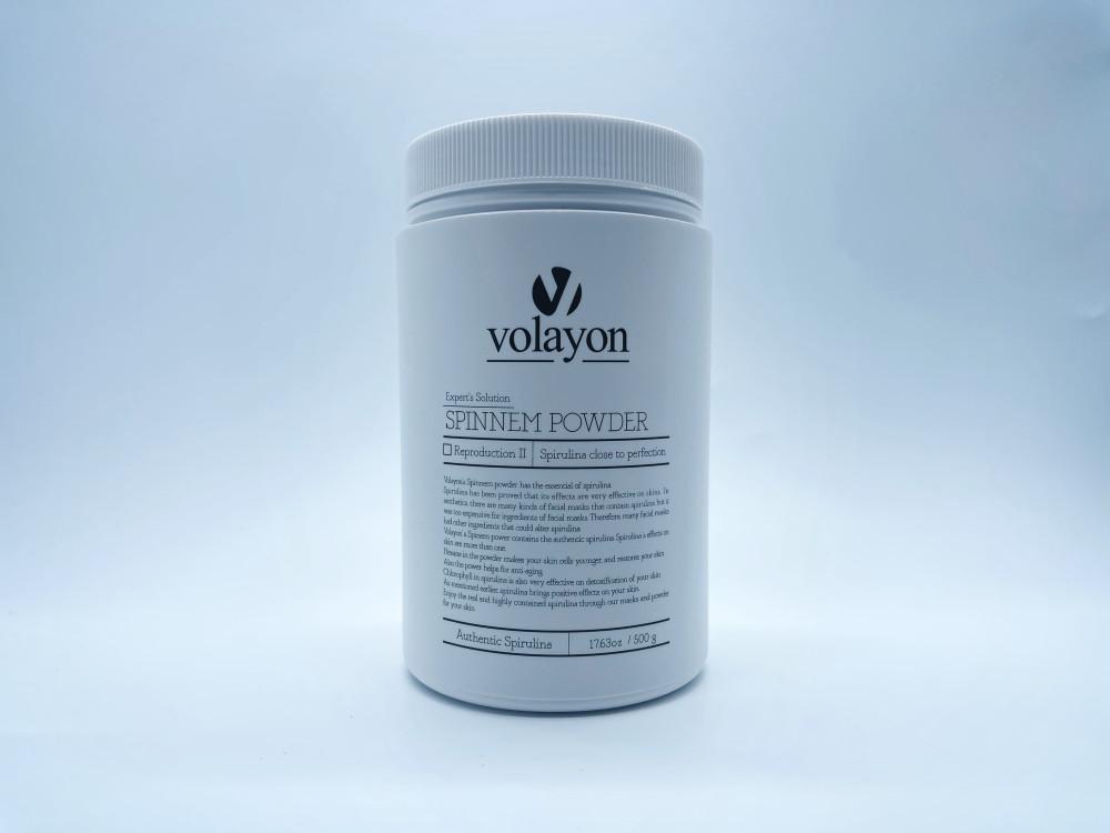 볼라욘 스피넴파우더 500g/구매시 병원용마스크팩5장/스피루리나 최대함량/피부의 열감을 낮춰주는 모델링마스크/쿨링+진정/노화방지/독소배출/안색개선