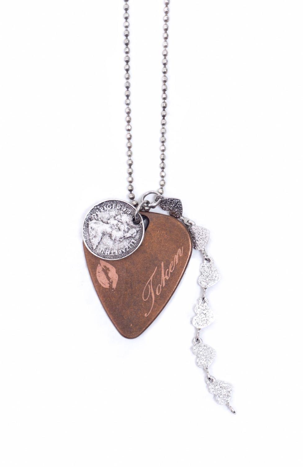 Lucky Penny Token necklace