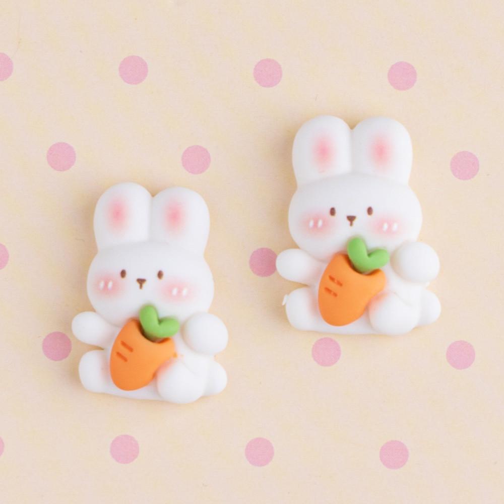 당근 든 볼 핑크 토끼 파츠 데코덴 폰케이스 탑꾸 꾸미기 재료 B011