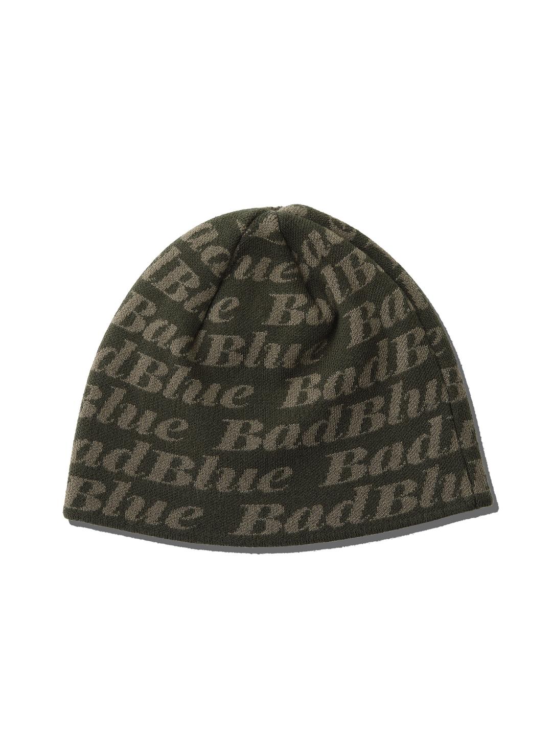 Pattern Beanie Olive