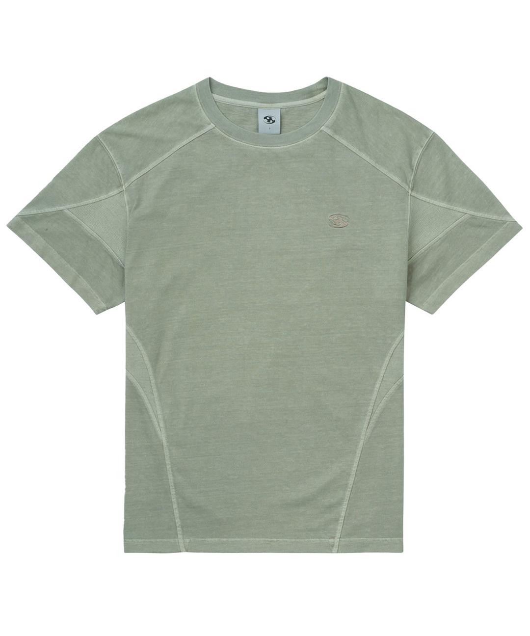 RIB T-SHIRT [MUD KHAKI]