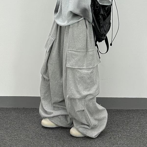 마일 카고 롱팬츠