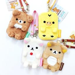 SAN-X 리락쿠마 패스케이스 (카드케이스) 4종