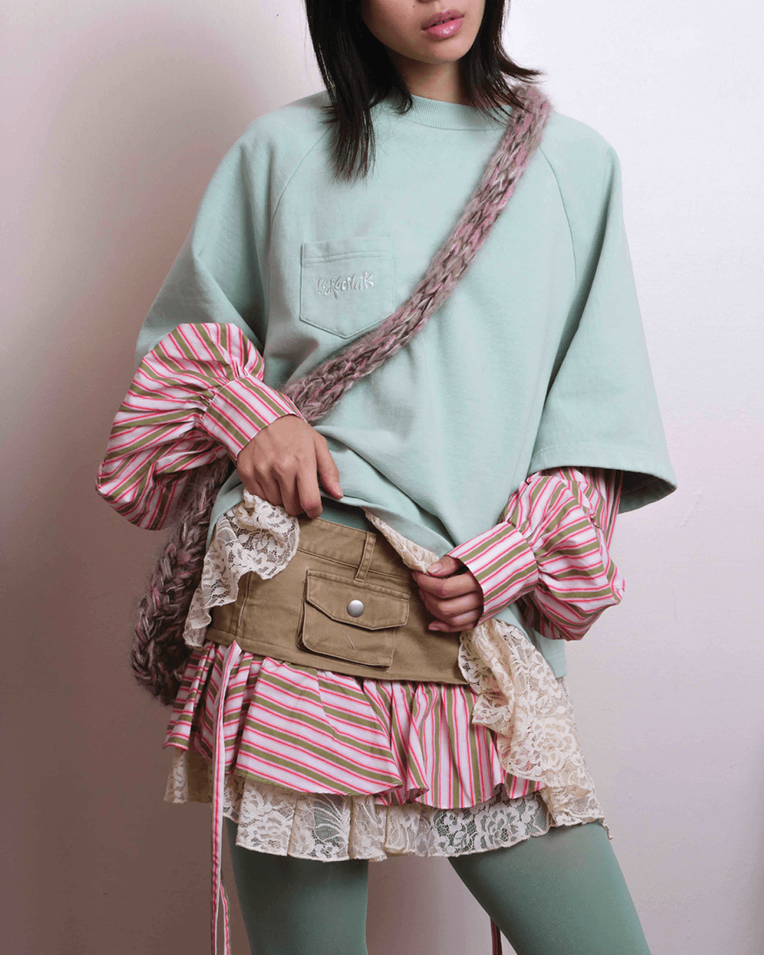 Cargo Mini Skirt ୨ৎ - XS