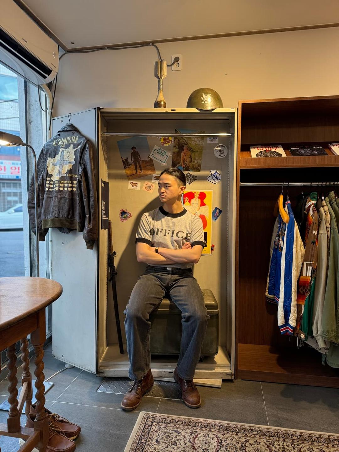 조맥코이 리얼맥코이 데님 셀비지진 블랙 | 후루츠패밀리