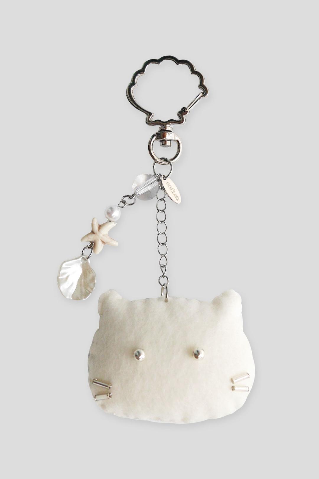 [소프트 키링] 바닷가 고양이 (ivory)