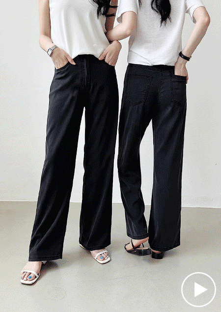 3타입 프리미엄 텐셀 와이드 데님 (2 color)