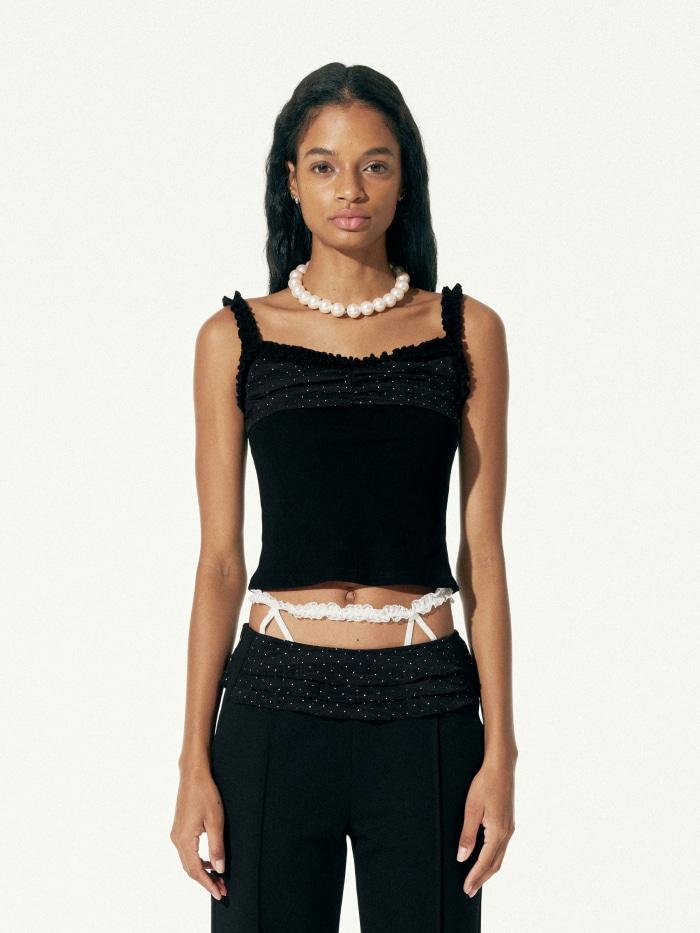 Dot Frill Sleeveless(5/6 출고)