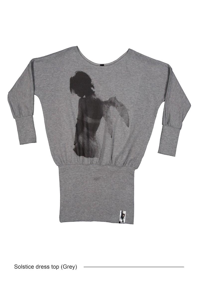 Solstice Dress Top (Grey) SALE